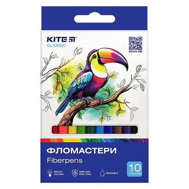 Фломастери, набiр 10 шт. Kite Classic купити в Україні