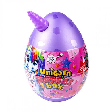 Яйце Єдинорога Фіолетовий UNICORN SURPRISE BOX 30 см 15 сюрпризів ДТ-ОО-09273 Danko Toys купити в Україні