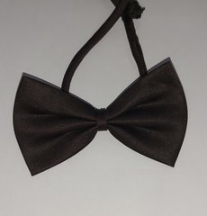 Однотонная галстук-бабочка Butterfly C3207 Тёмно-коричневый купить в Украине