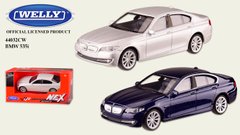 Машина метал 44032CW (72шт|3) "WELLY"1:43 BMW 535i,2 цвета,в кор.13*6*5,5см, р-р игрушки – 10*4*3.5 купить в Украине