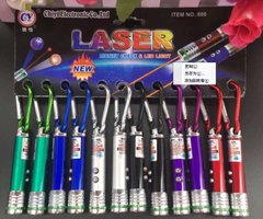 Лазер та ліхтарик M 12781, ціна за 1 штуку (6900077127812) Синий купити в Україні