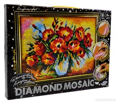 Креативное творчество "Алмазная живопись. DIAMOND MOSAIC" DM-03 Danko Toys Букет Вид 4 купить в Украине