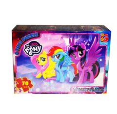 Пазлы My little Pony MLP014 G-Toys 70 эл. (4824687632530) купить в Украине