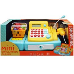 Касовий апарат із продуктами "Mini Cashier" (жовтий) купити в Україні