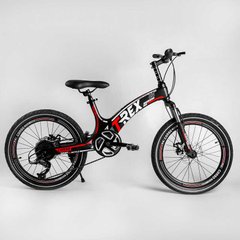 Дитячий спортивний велосипед 20" CORSO "T-REX" 41777 (1) магнієва рама, обладнання MicroShift, 7 швидкостей, зібраний на 75% купити в Україні