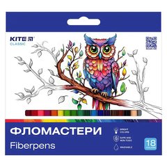 Фломастери, набiр 18 шт. Kite Classic купить в Украине