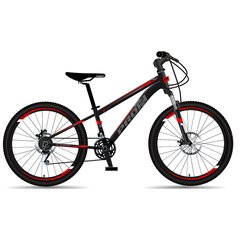 Велосипед 26 д. MTB2602-2 алюм.рама 13", SHIMANO 21SP, швидкознім. колеса, чорно-червоний купити в Україні