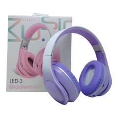 Навушники бездротові "Gradient Art" (фіолетовий) купити в Україні