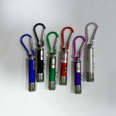 Лазер та ліхтарик M 12781, ціна за 1 штуку (6900077127812) МИКС купити в Україні