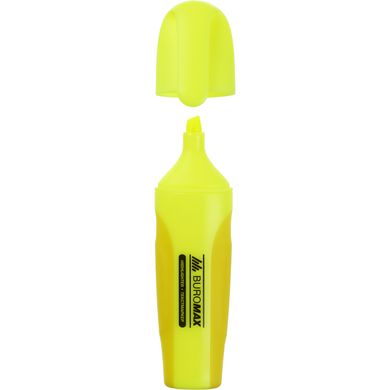 Текст-маркер NEON, жёлтый, 2-4 мм, с рез.вставками ВМ.8904-08 Buromax (4823078927330) купить в Украине