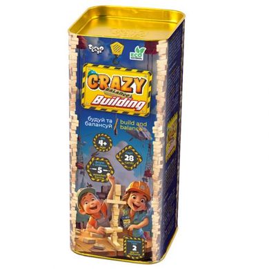 гр Розвиваюча настільна гра "Crazy Balance Building" CBB-01 (6) "Danko Toys" купити в Україні
