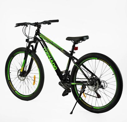 Велосипед Спортивний Corso 27.5" TORNADO" TR-27257, рама сталева 15,5'', 21 швидкість, зібраний на 75% (6800842725745) купити в Україні
