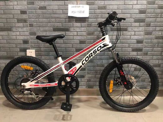 Детский спортивный велосипед 20’’ CORSO «Speedline» MG-56818 (1) магниевая рама, Shimano Revoshift 7 скоростей, собран на 75 купить в Украине
