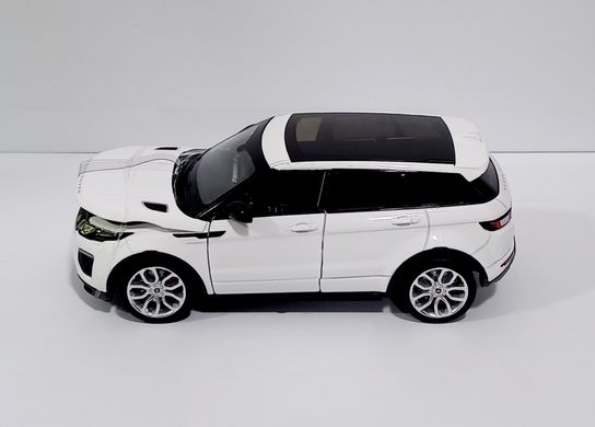 Машина метал 1:24 2017 Range Rover Evoque HSE 68258A АВТОПРОМ (4897071925440) Белый купити в Україні
