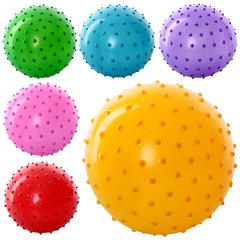 М'яч масажний MS 0022 4 " ПВХ 25 г, 6 кольорів купити в Україні