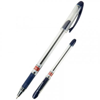 Ручка шариковая масляная Delta by Axent 2062-02, синяя 0,7мм (4063276093660) купить в Украине