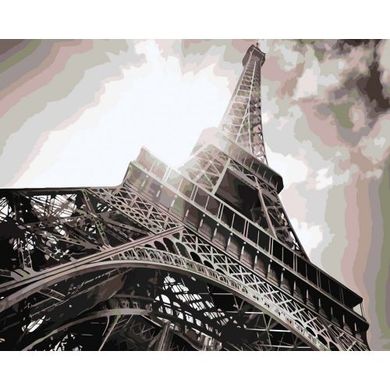 Картина по номерах "Ейфелева вежа" 40x50 см купити в Україні