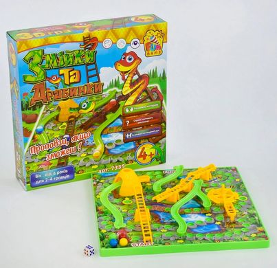 Настільна гра "Змійки та драбинки" 7335 "FUN GAME" в коробці (6945717436565) купити в Україні