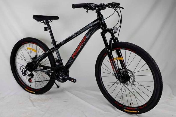 Велосипед Спортивний Corso 26" дюймів «Phantom» PH-26410 (1) рама сталева 13’’, обладнання SunRun 21 швидкість, зібран на 75% купити в Україні