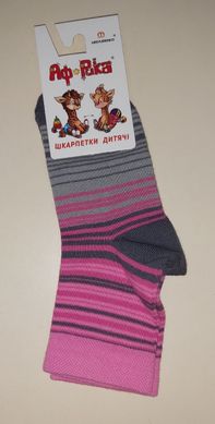 Носки детские стрейчевые Африка, М11В310К р18, Розовый купити в Україні