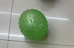 М'яч гумовий арт. RB1512 (500шт) розмір 18 см, 40 грам, MIX кольорів, пакет купити в Україні