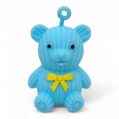 Іграшка-антистрес “Ведмедик”, піна (блакитний)