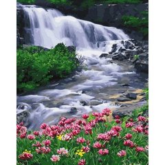 Картина по номерам "Водопад" 40х50 см купить в Украине