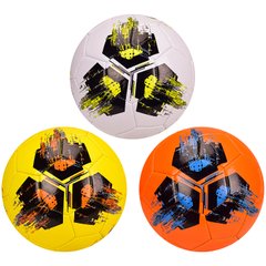 Мяч футбольный FB20105 (30шт) №5, 330 грамм, PVC, MIX 3 цвета купить в Украине