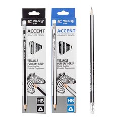 Набор простых карандашей "Accent", 12 шт купить в Украине
