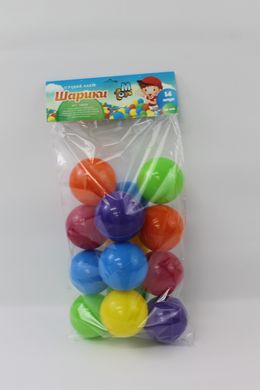 Кульки пластикові "60 мм" (14 шт) купити в Україні