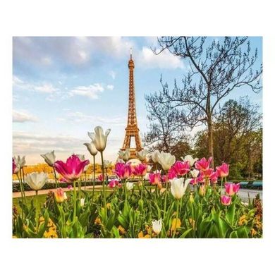 Картина за номерами "Весна в Парижі" 40х50 см купити в Україні