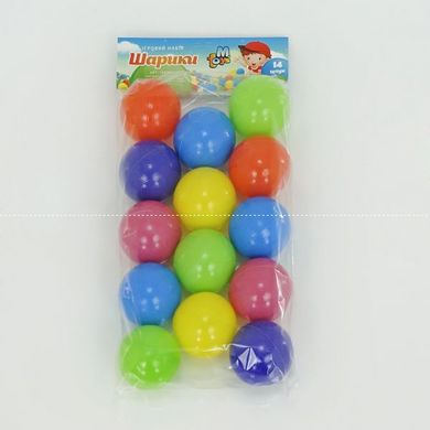 Кульки пластикові "60 мм" (14 шт) купити в Україні